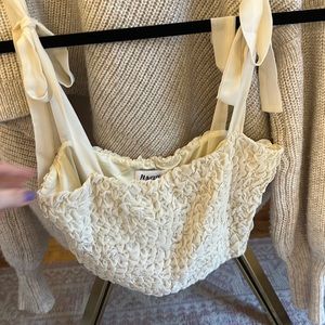 Princess Polly Cropped Tie Shoulder Top